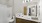 well lit bathroom